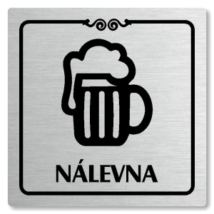 Nálevna, 118x118mm, stříbrná, Texas